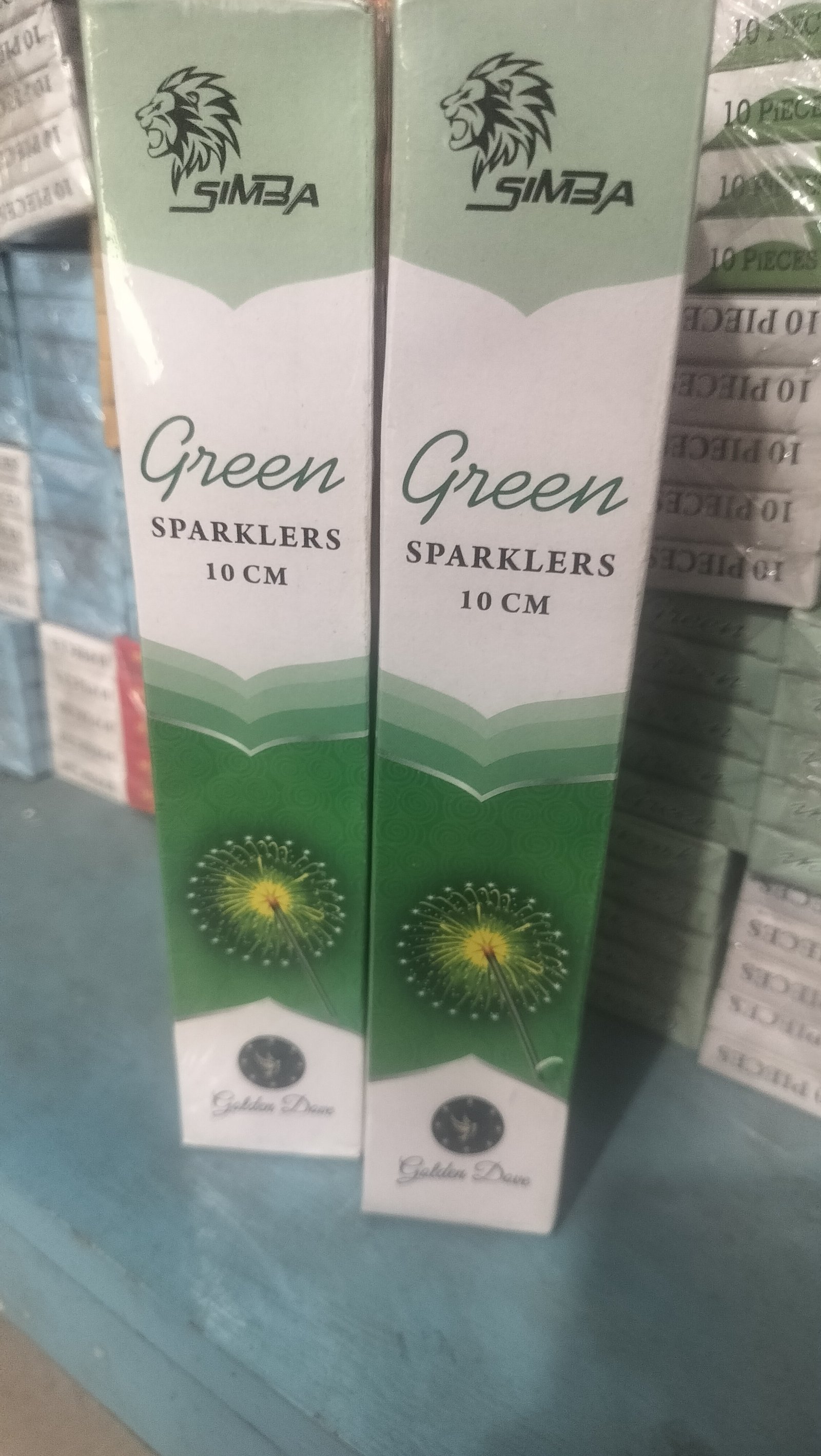 10 cm green