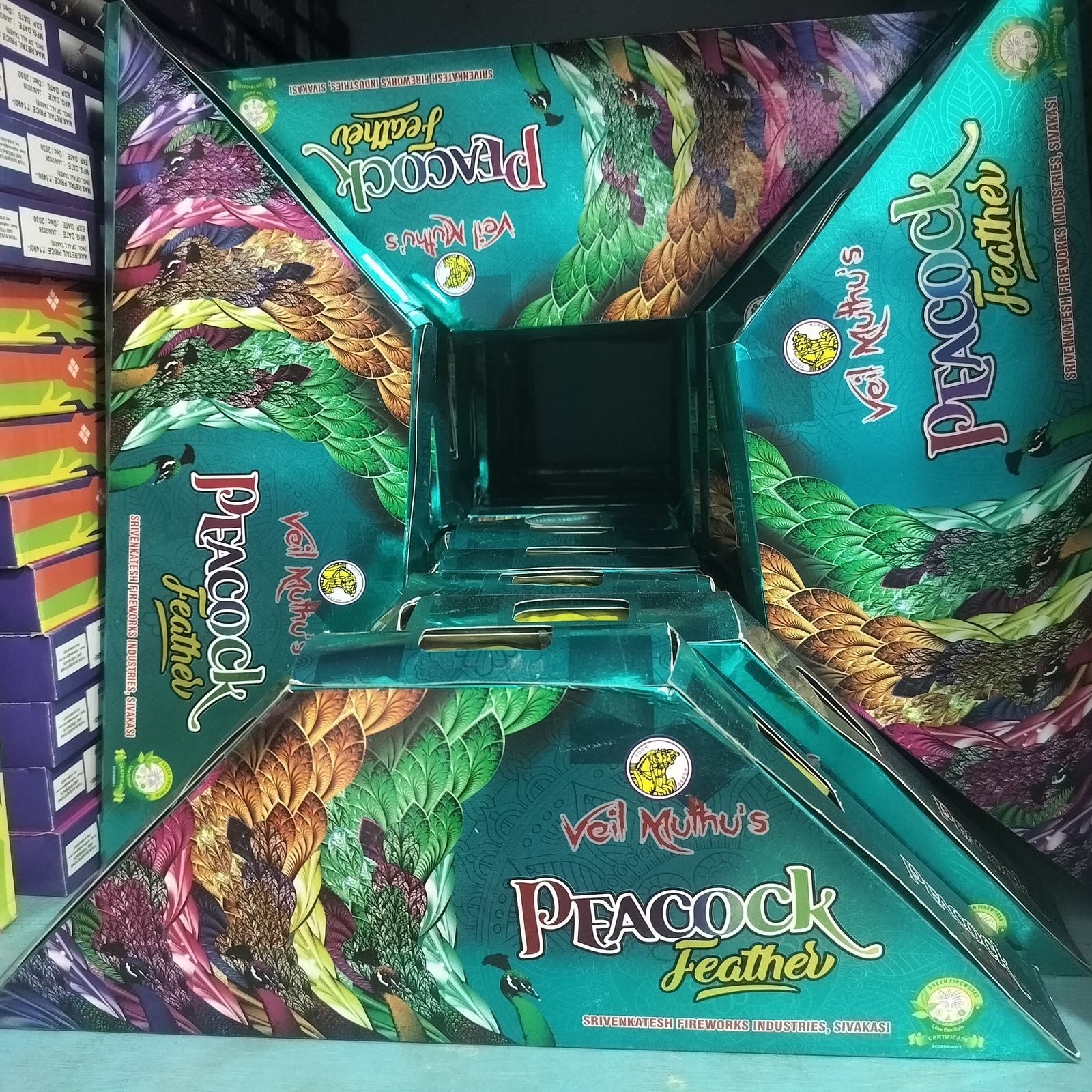 Magic peacock 